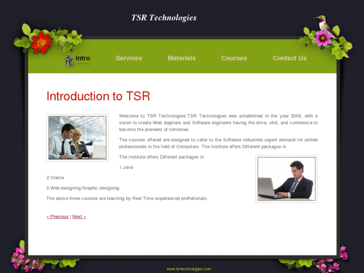 www.tsrtechnologies.com