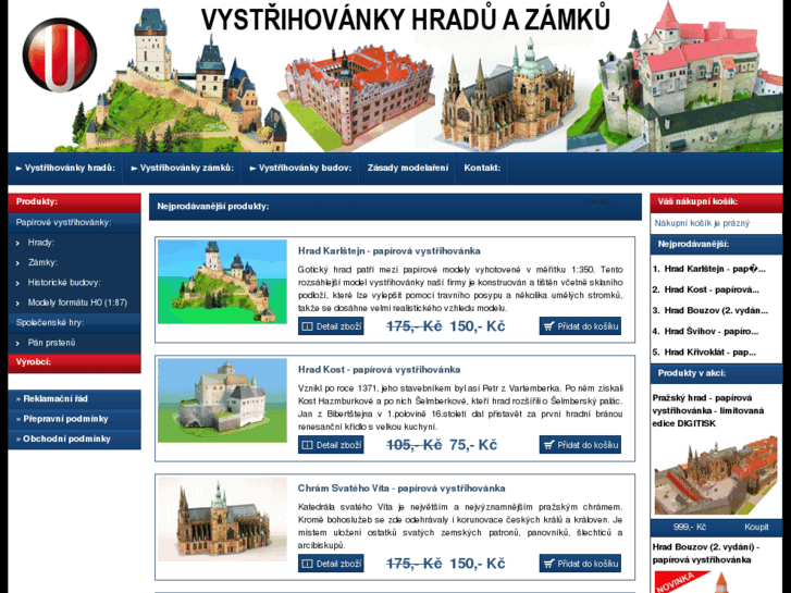 www.vystrihovanky-hradu.cz