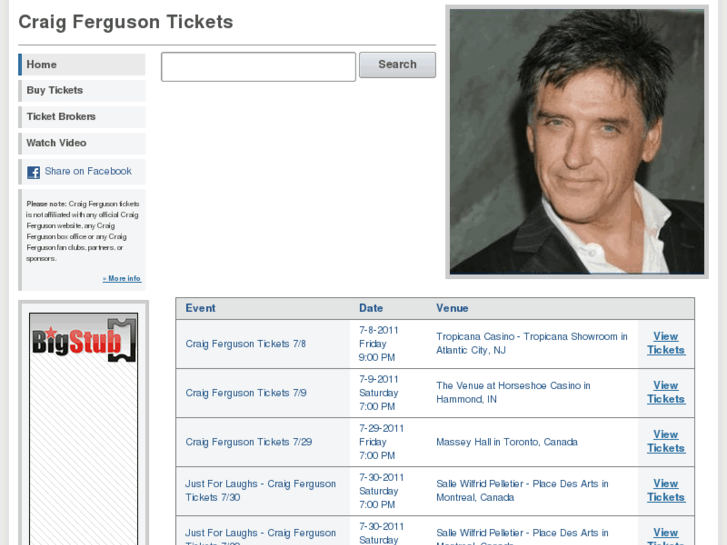 www.craigfergusontickets.org