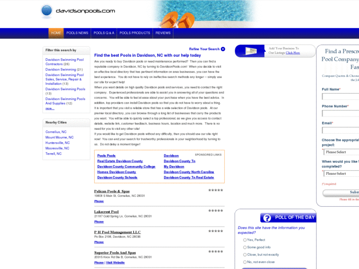www.davidsonpools.com