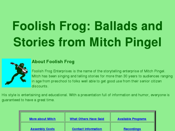 www.foolishfrog.com