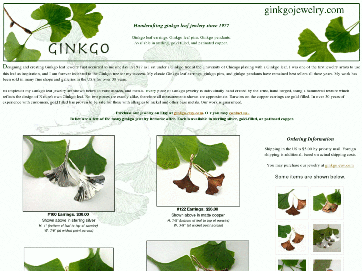 www.ginkgoearrings.com