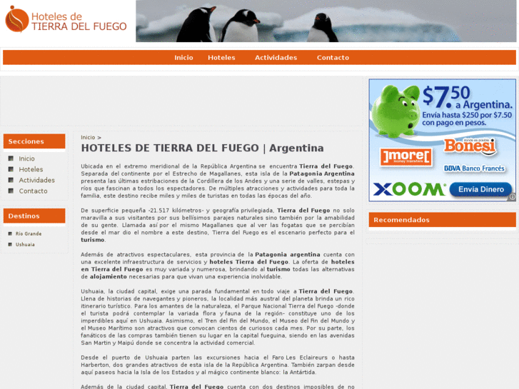 www.hotelesdetierradelfuego.com