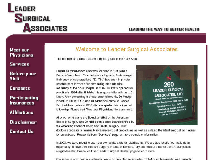 www.leadersurgical.net