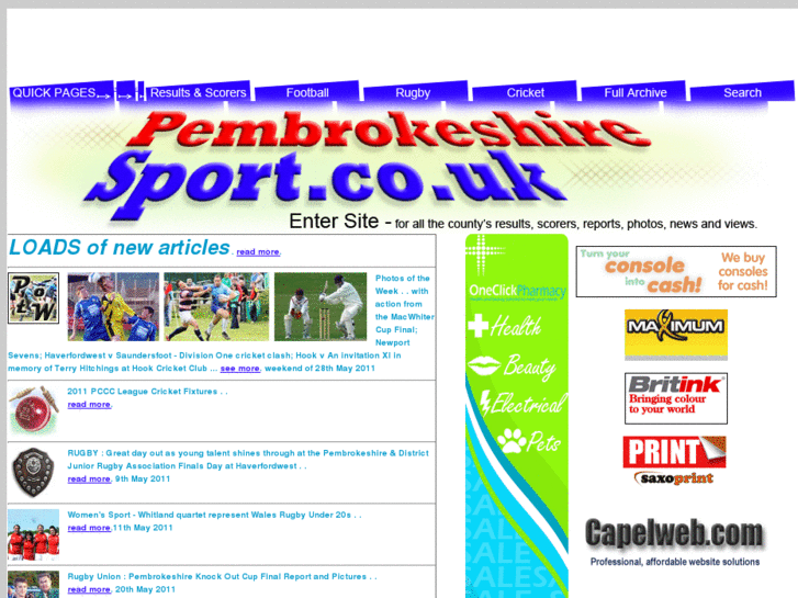 www.pembrokeshiresport.co.uk