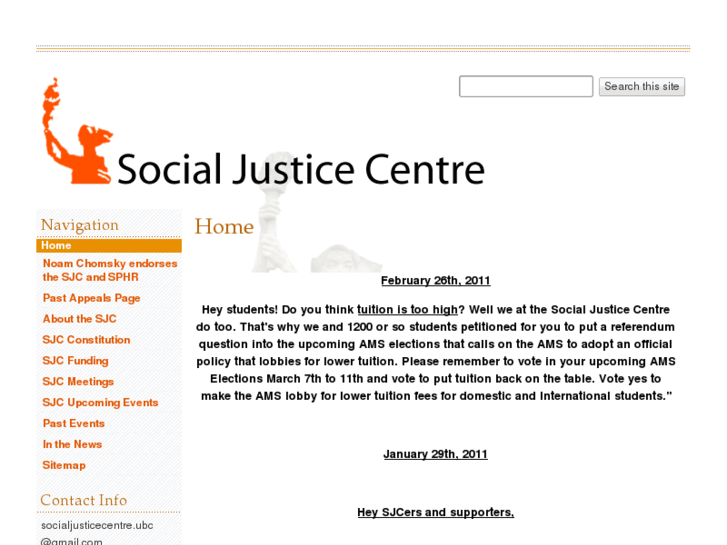 www.socialjusticecentre.org