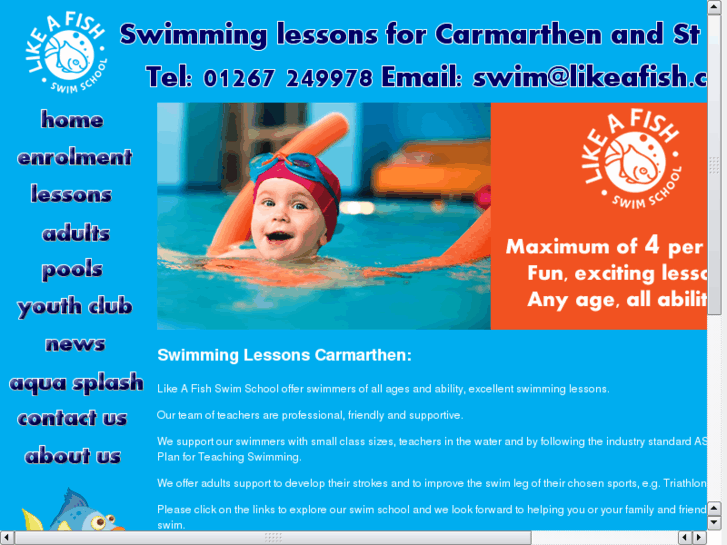 www.swimming-lessons-carmarthen.com