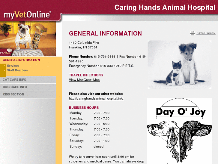 www.caringhandsanimalhospital.info