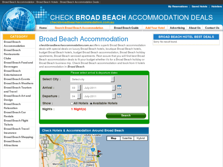 www.checkbroadbeachaccommodation.com.au