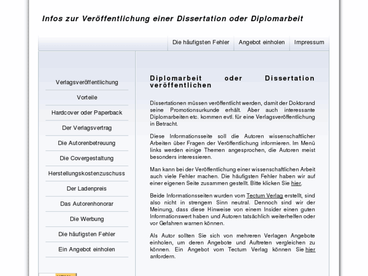 www.dissertation-veroeffentlichen.de
