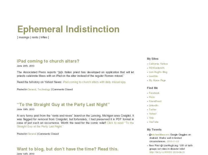 www.ephemeralindistinction.com