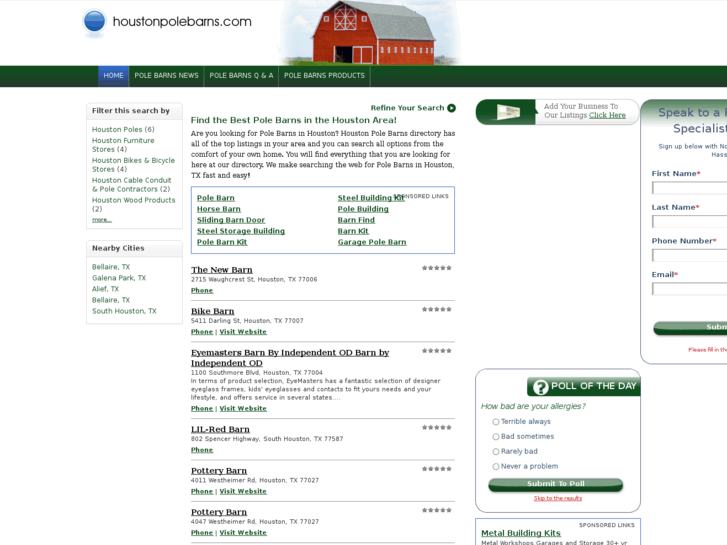 www.houstonpolebarns.com