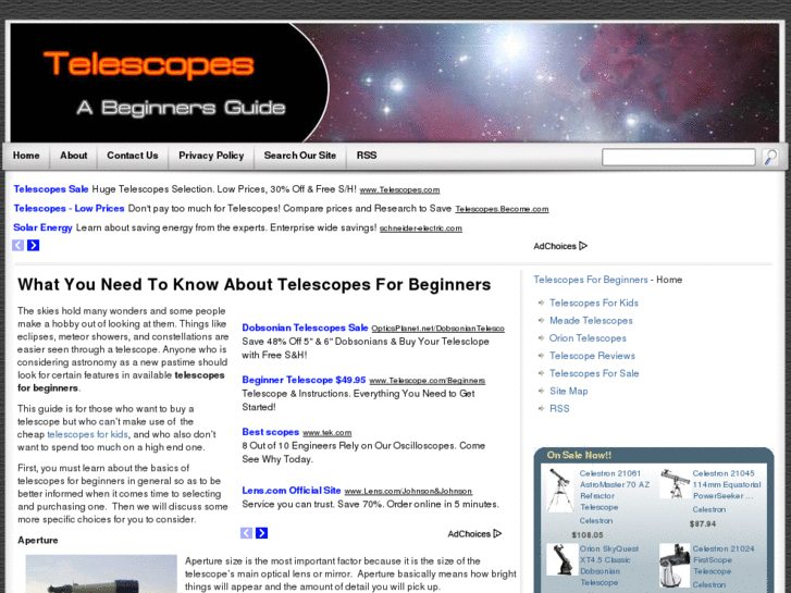 www.itelescopesforbeginners.com