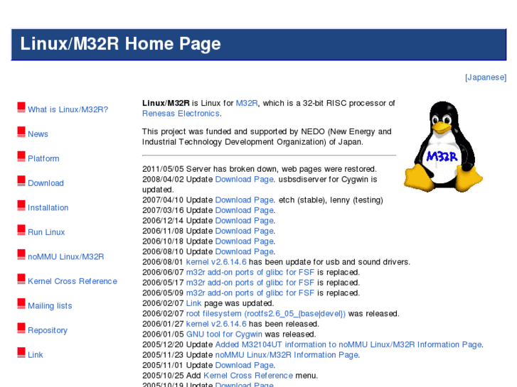 www.linux-m32r.org