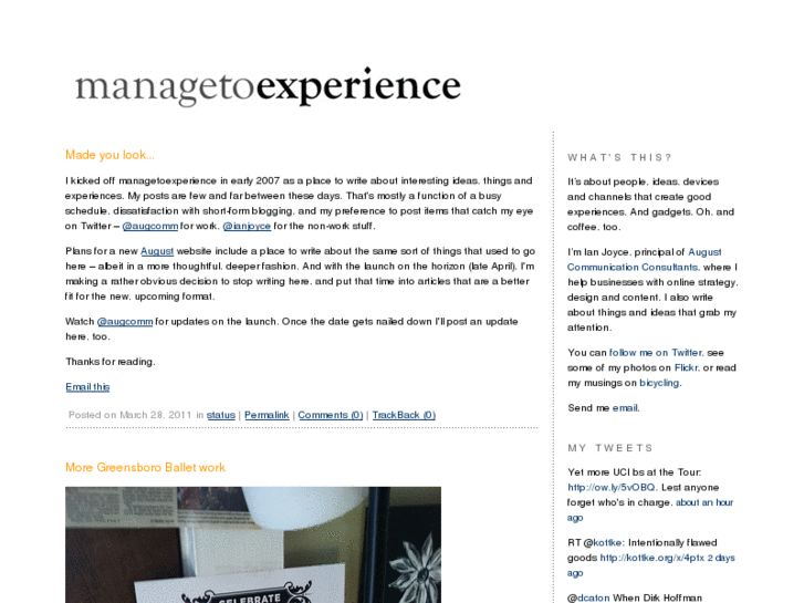 www.managetoexperience.com