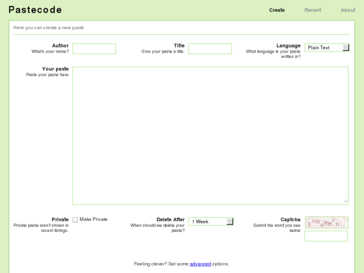 www.pastecode.org