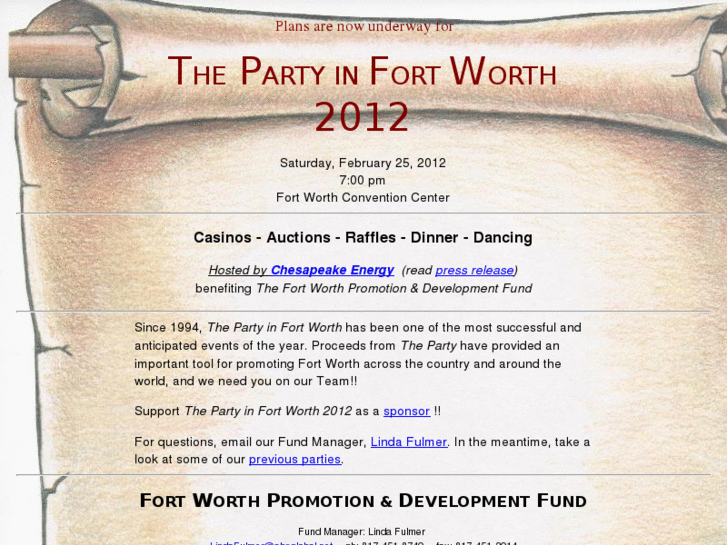 www.thepartyinfortworth.org