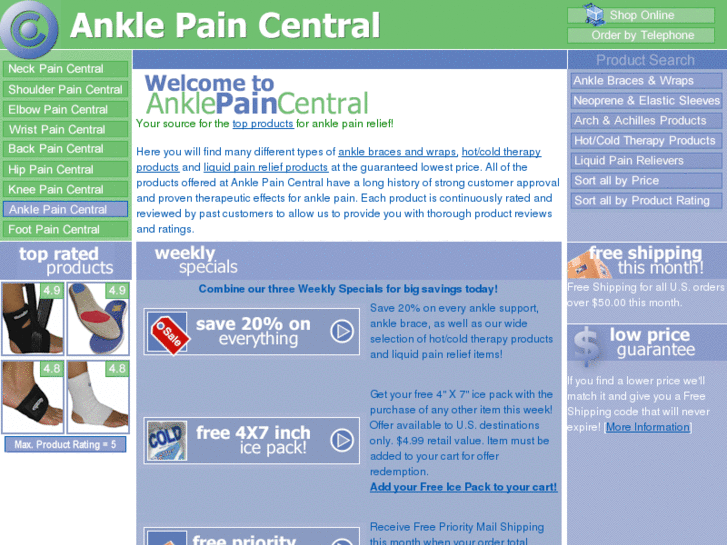 www.anklepaincentral.com