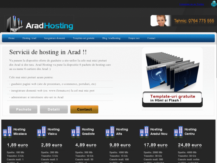 www.aradhosting.com