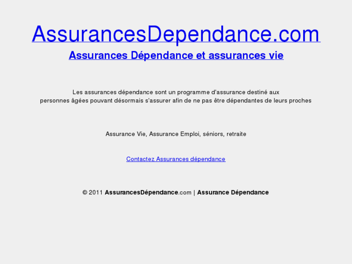 www.assurancesdependance.com