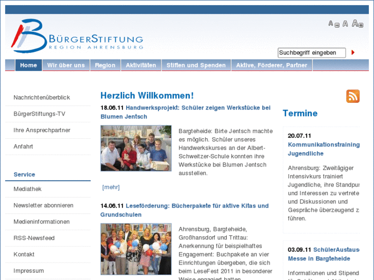 www.buergerstiftung-ahrensburg.de