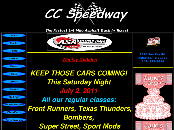 www.ccspeedway.org