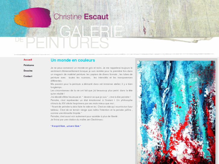 www.christineescaut.com