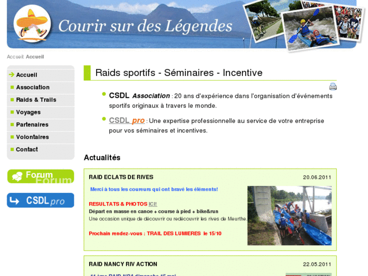 www.courirsurdeslegendes.fr