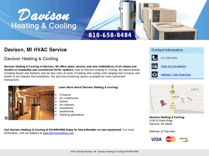 www.davisonheatingandcooling.net