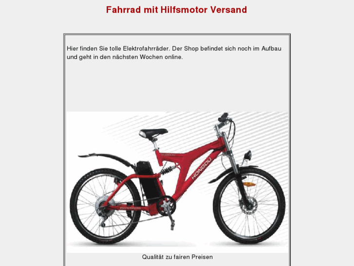 www.fahrradmithilfsmotor.de