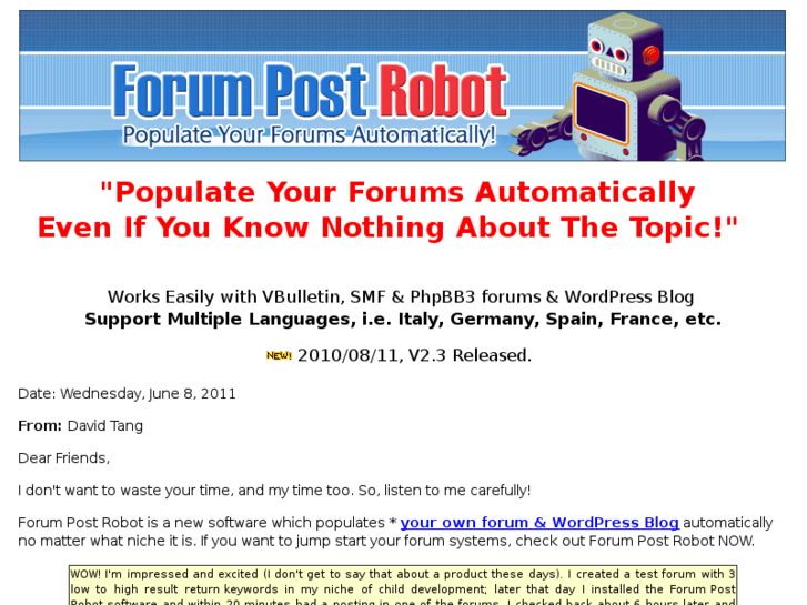 www.forumpostrobot.com