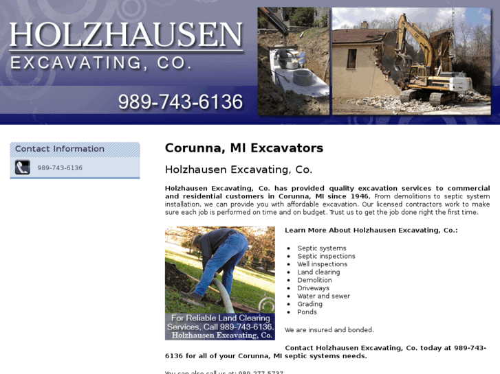 www.holzhausenexcavatingco.com