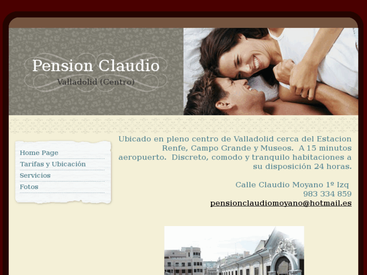 www.hostalclaudiomoyano.es