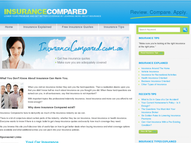 www.insurancecompared.com.au