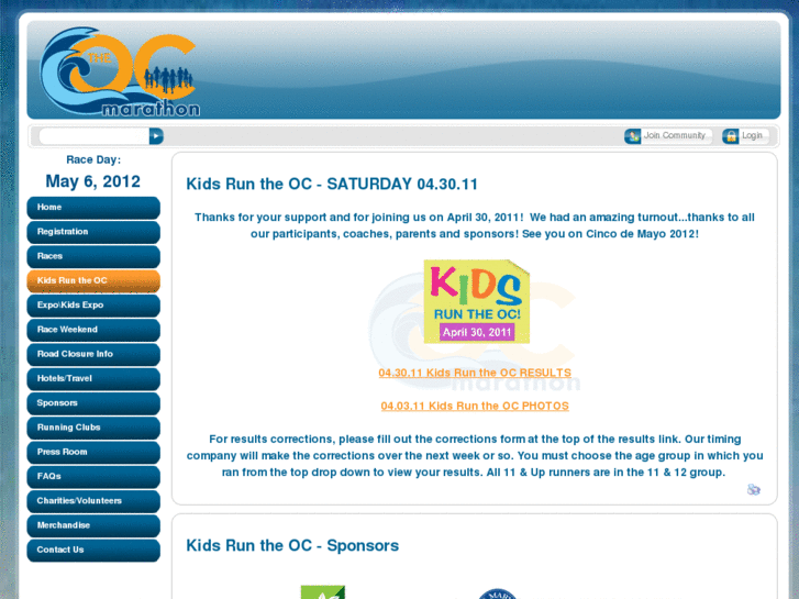 www.kidsruntheocmarathon.com