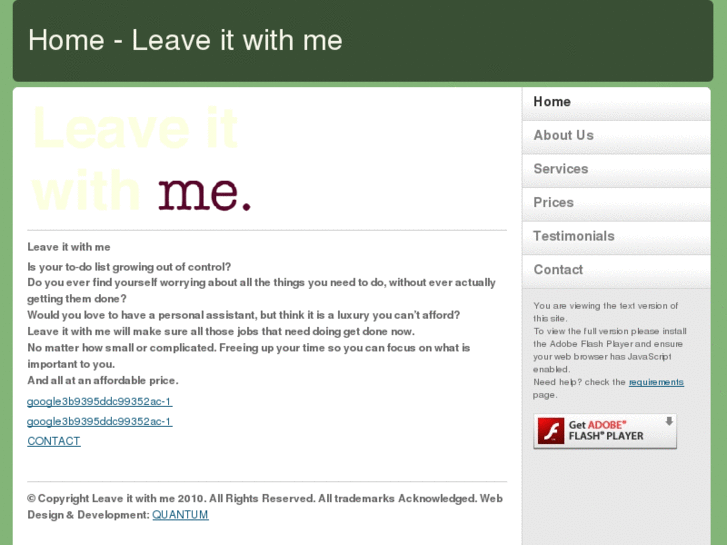 www.leave-it-to-me.com