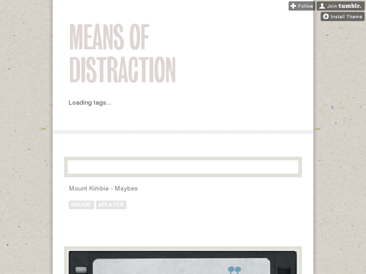 www.meansofdistraction.com