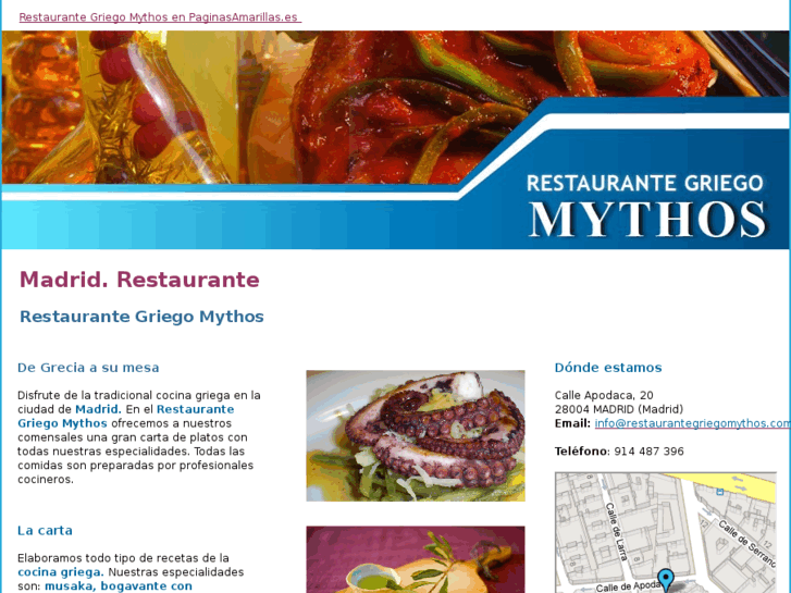 www.restaurantegriegomythos.com