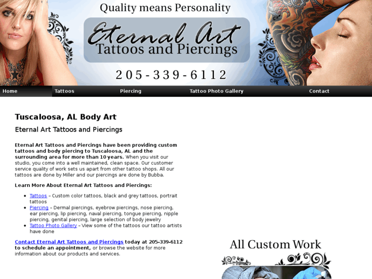 www.tuscaloosaeternalarttattooandpiercing.com