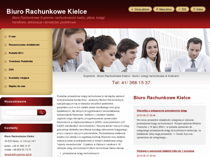 www.biurorachunkowekielce.pl