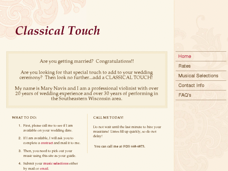 www.classicaltouchviolin.com