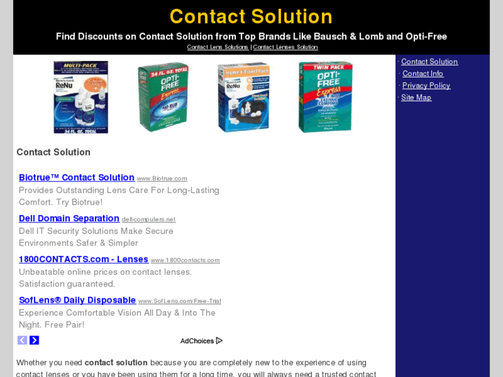 www.contactsolution.org