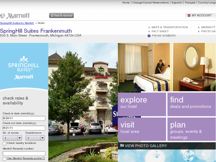 www.frankenmuthspringhillsuites.com