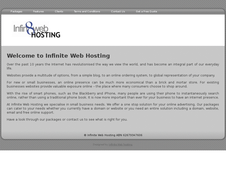 www.infin8webhosting.com