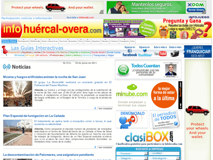 www.infohuercalovera.com