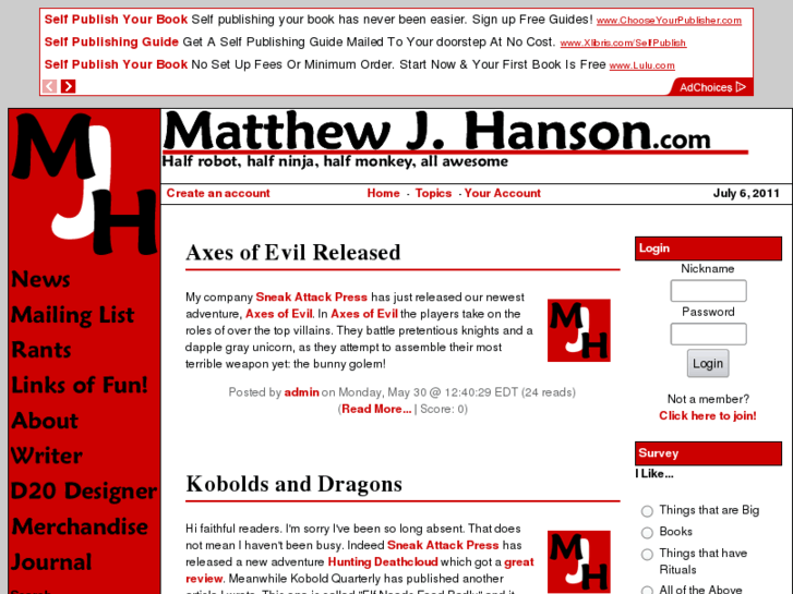 www.matthewjhanson.com