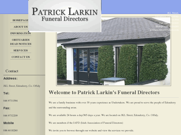 www.patricklarkinfuneraldirectors.com