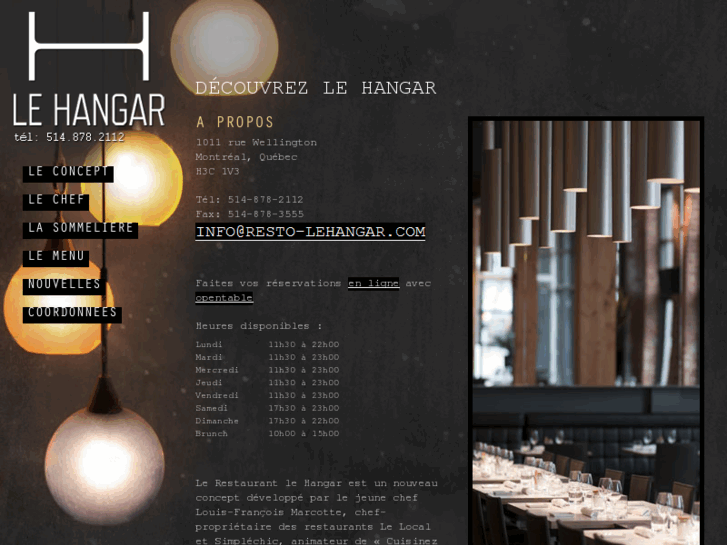 www.resto-lehangar.com