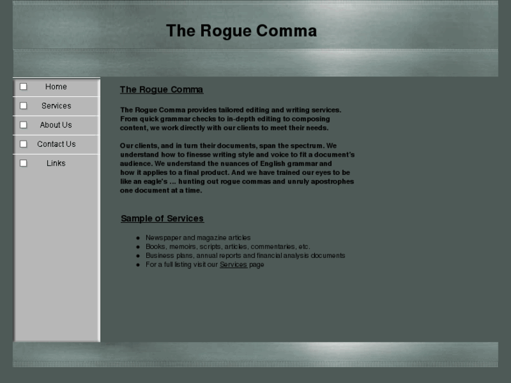 www.theroguecomma.com