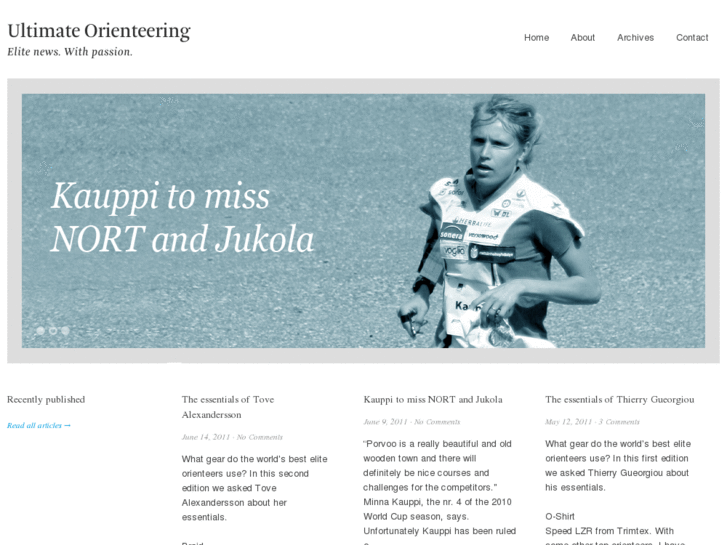 www.ultimate-orienteering.com